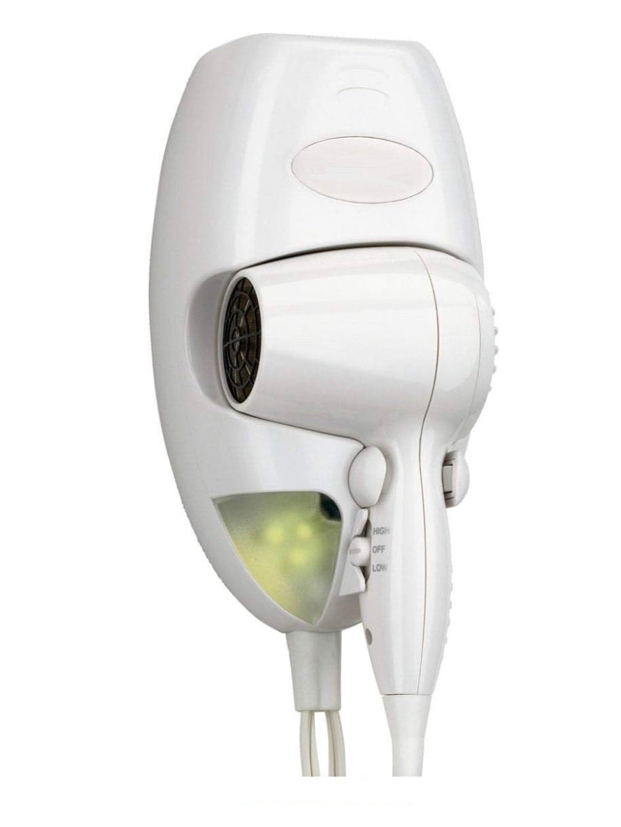 Wall Mounted Hotel Hair Dryer