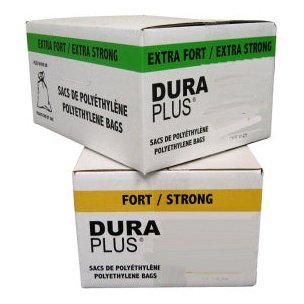 Clear X-Strong Janitorial Garbage Bags